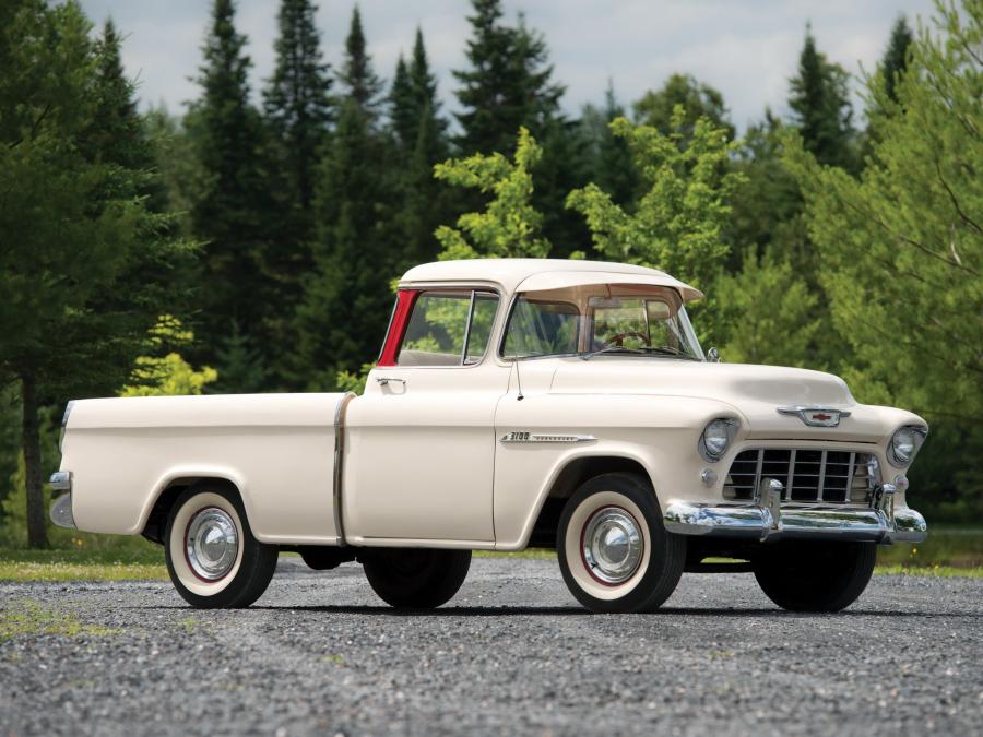  Chevrolet 3100 Cameo Carrier Suburban Pickup Truck 1955 года  (фото 1 из 8)
